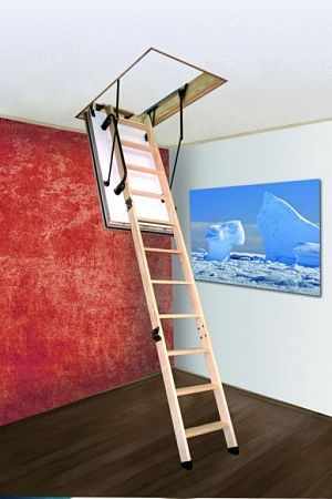 Складная чердачная лестница Polar Oman 70x120x280