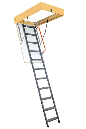 Лестница складная металлическая Fakro LMK 60x140x305