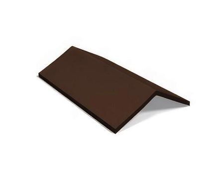 Коньковая черепица Kriastak Platt, коричневый