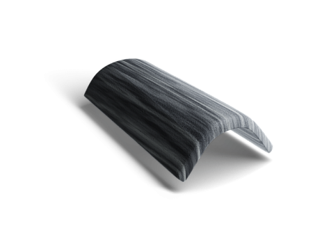 Коньковая черепица Kriastak Antik, серый