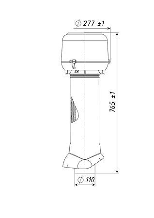 Вентиляционная труба изолированная ROSSMASTER ТР-86