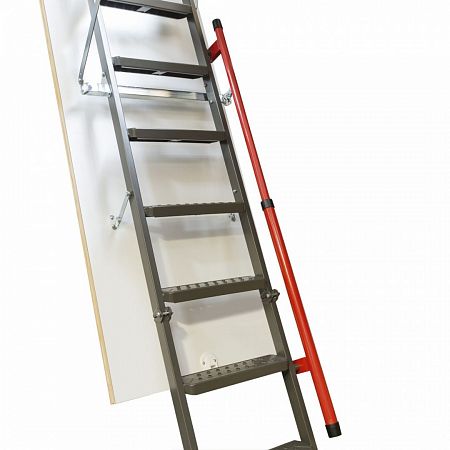 Металлическая чердачная лестница для высоких потолков Fakro LMP 86x144x366