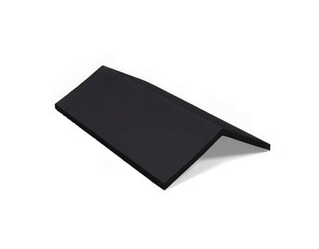 Коньковая черепица Kriastak Platt, черный