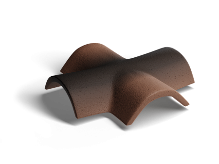 X-образная черепица Kriastak Antik, коричневый