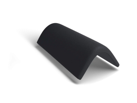 Торцевая черепица Kriastak Classic, антрацит (совместима с PLATT)