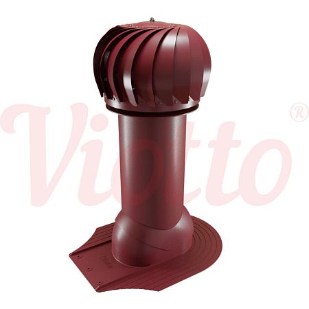 Роторная вентиляция для мягкой кровли при монтаже Viotto