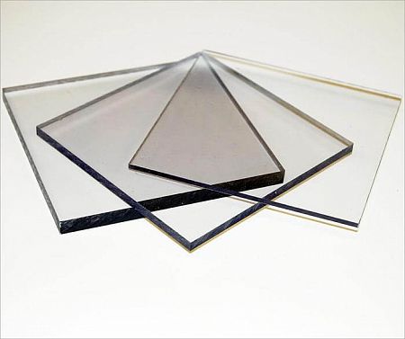 Монолитный поликарбонат КарбоGlass 1,5мм прозрачный