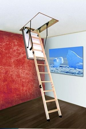 Складная чердачная лестница Polar Oman 60x120x280