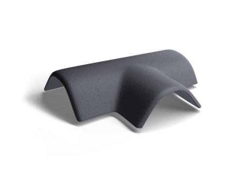 T-образная черепица Kriastak Classic, графит (совместима с PLATT)