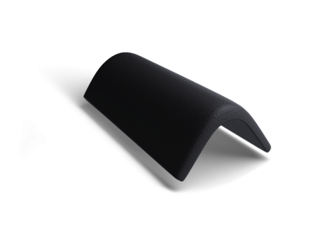 Торцевая черепица Kriastak Classic, черный (совместима с PLATT)